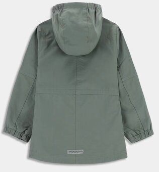 Zelená predĺžená bundička - 11