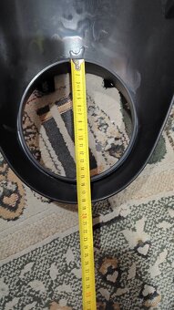 predný štít čierna lesklá a matná nové - 11