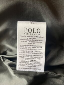 Polo ralph lauren čierna zimná bunda - L - 11