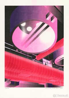 Čierne diery - Risografiky - 11