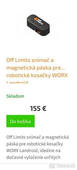 Worx Landroid M500 plus WR165E v plnej vybave a zaruke - 11