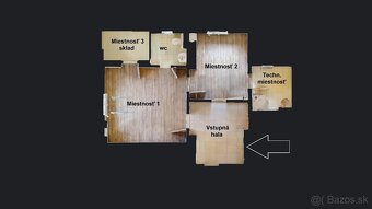 CENTRUM nebytový priestor 50 m2 + parkovacie miesto - 11
