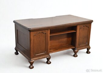 Psací stůl- starožitný nábytok - 11