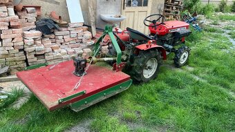 Malotraktor Yanmar YM1110 D, 4x4, diesel, po renovácii - 11