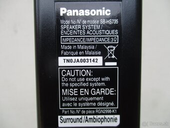 Panasonic SB-HW330, SB-HC730, SB-HF730, SB-HS735 - 11