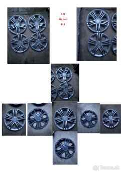 Predám rôzne puklice na disky – rôzne veľkosti a modely - 11