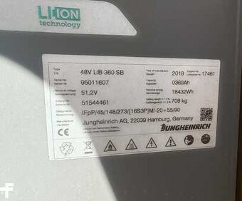 Elektrický vysokozdvižný vozík Jungheinrich EFG 215 Li-Ion - 11