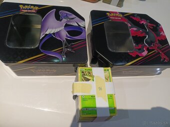 Pokémon sety - karty + plechovky - 11