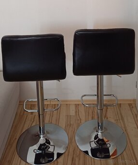 2 x barové otočné stoličky - 11