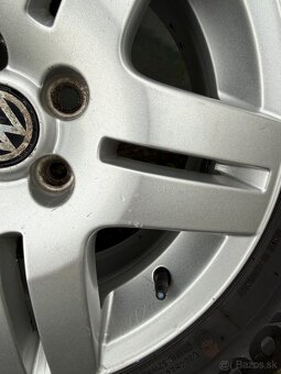 VW original elektrony + pneu R15 195/65 - 11