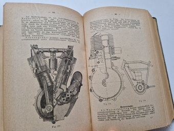 Stará technická příručka 1921 automobil motocykl veterán - 11