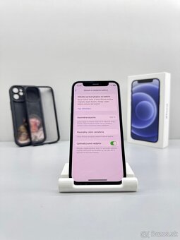 iPhone 12 MINI BLACK 100% BATÉRIA + PRÍSLUŠENSTVO - 11