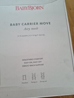 Babybjorn Airy mesh- ergonomický nosič - 11