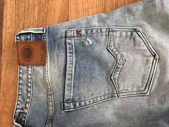 REPLAY originál jeansove pánske capri nohavice L - 11