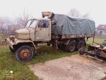 Praga V3S valník s hydraulickov rukov - 11