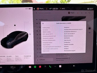 REZERVOVANETesla model 3 Long Range ✅ Refresh ✅ Odpocet DPH - 11