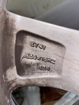 Originál alu disky Škoda 5x112 R16 - 11