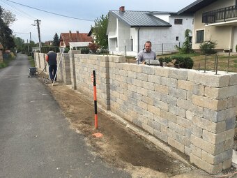 Zámkova dlažba pokladka ,betónové ploty-výstavba - predaj - 11