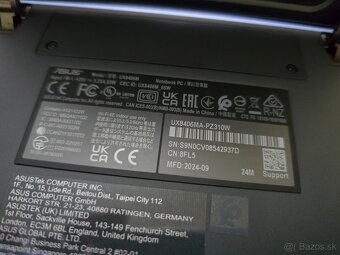 2 Displejovy OLED Asus Zenbook duo s intel core ultra 9 proc - 11