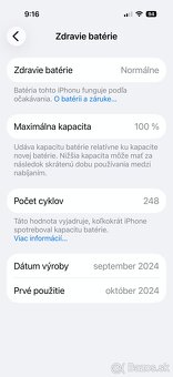 iPhone 16 Pro 128 GB čierny titán - 11