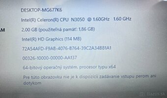 HP 14 / Celeron N3050 / 2GB RAM / 32GB Flash SSD / 14" - 11