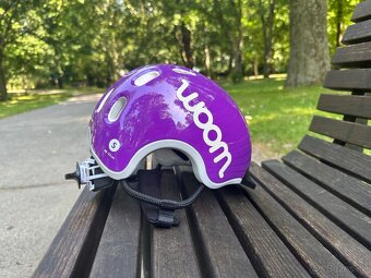 Detská prilba WOOM fialová na bicykel - 11