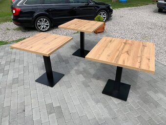 Predám kaviarenské stoly do barov , kaviarní - Všetko NOVE - 11