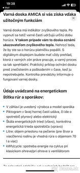 Nový sporák zabalený AMICA mozna dohoda - 11