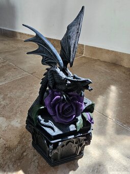 Anne Stokes Dragon Beauty Trinket Box nová kabička - 11