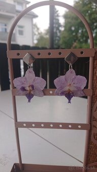 Orchidea náušnice - 11