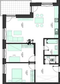 KOLAUDUJEME Predaj 3 izb. bytu s balkónom, Nová Tehelňa, Sen - 11