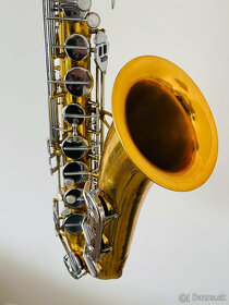Predám B Tenor Saxofón Super Classic Amati Kraslice- zlatý - - 11