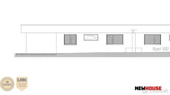 Novostavba 4i bungalovu (RD1) s pozemkom 281 m² v novej čast - 11