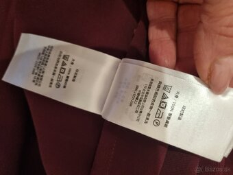 nové bordové košeľové šaty Ralph Lauren   M - 11