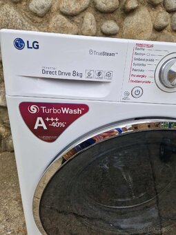 LG-8 kg parná práčka, 1400, 6 Motion DD, TrueSteam™ 
 - 11
