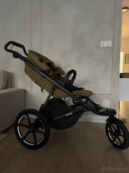 Thule Urban Glide 3 nutria green + bezova vanicka - 11