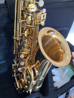 Predám Es  NOVÝ- alt saxofón - Yanagisawa model A-WO10 GOLD - 11