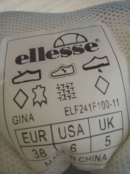Dámske tenisky Ellesse Gina veľkosť 38 - 5 krát obuté - 11