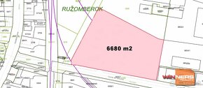 PRENÁJOM Pozemok 6680 m2 priemyselná zóna Ružomberok - 11