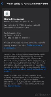 Apple Watch 10 46mm Silver nové rok záruka - 11