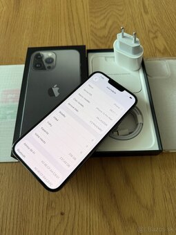 iPhone 13 Pro Max 256 gb Graphite v záruke + príslušenstvo - 11