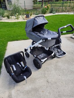 Kočík Britax Go Next grey melange 2-kombinácia plus vajíčko - 11