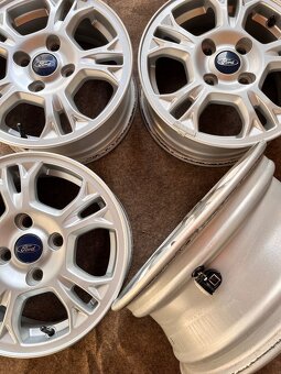 4x108 R14 Ford Fiesta 2016 Originál Alu disky + matice - 11