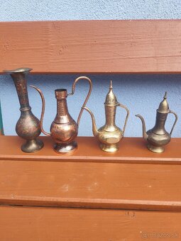 mosadzne , medene indicke nadoby svietniky dekoracie - 11