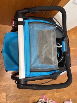 Thule Chariot Sport 1 blue + rumning set - 11