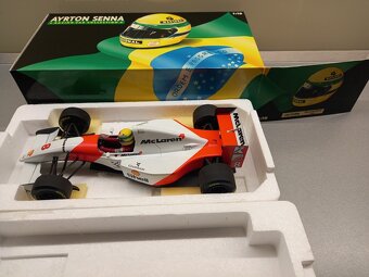 F1 MCLAREN FORD MP4/8 1993 AYRTON SENNA MINICHAMPS 1:18 - 11