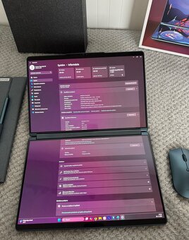 Nový Lenovo Yoga Book 9 13IMU9 2X OLED dispej- 34m. záruka - 11