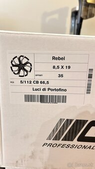 Alu disky / Elektrony GMP Italia 8.5 x 19 5x112 ET35 - 11