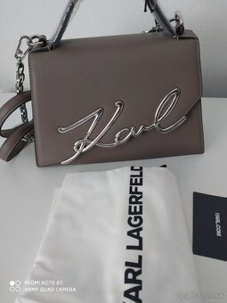 Kožená kabelka Karl Lagerfeld - 11