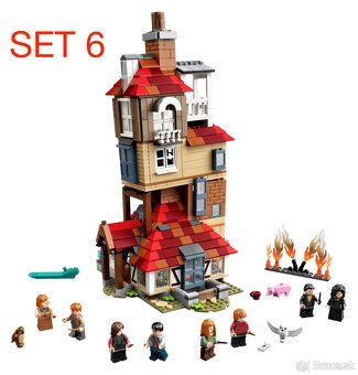 Harry Potter stavebnice 4 + figúrky - typ lego - nové - 11